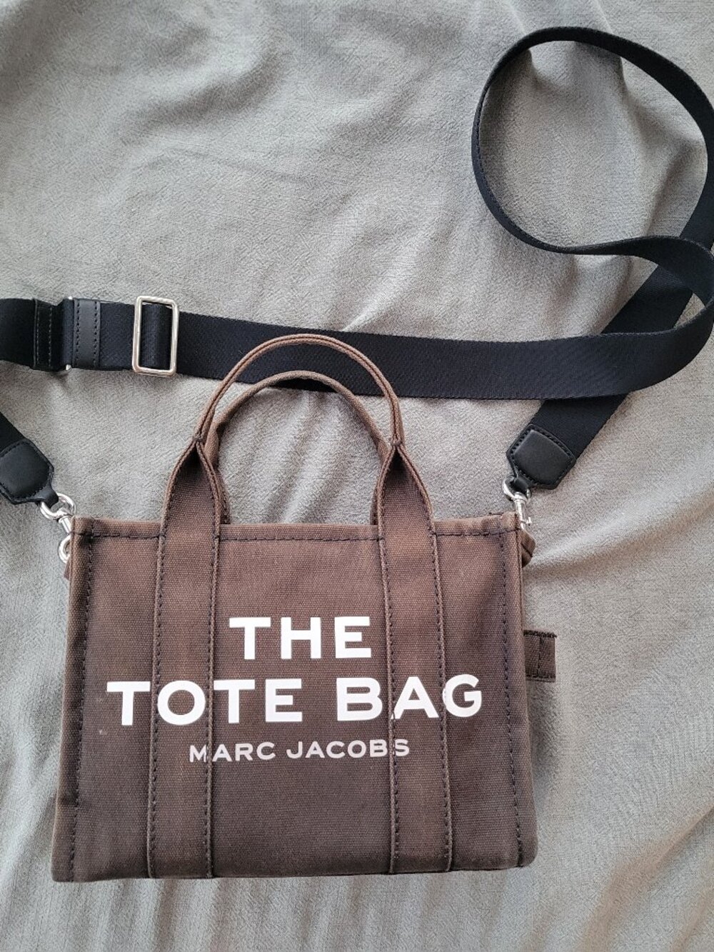 Marc Jacobs Black Canvas Tote: Size S - Picture 2 of 4